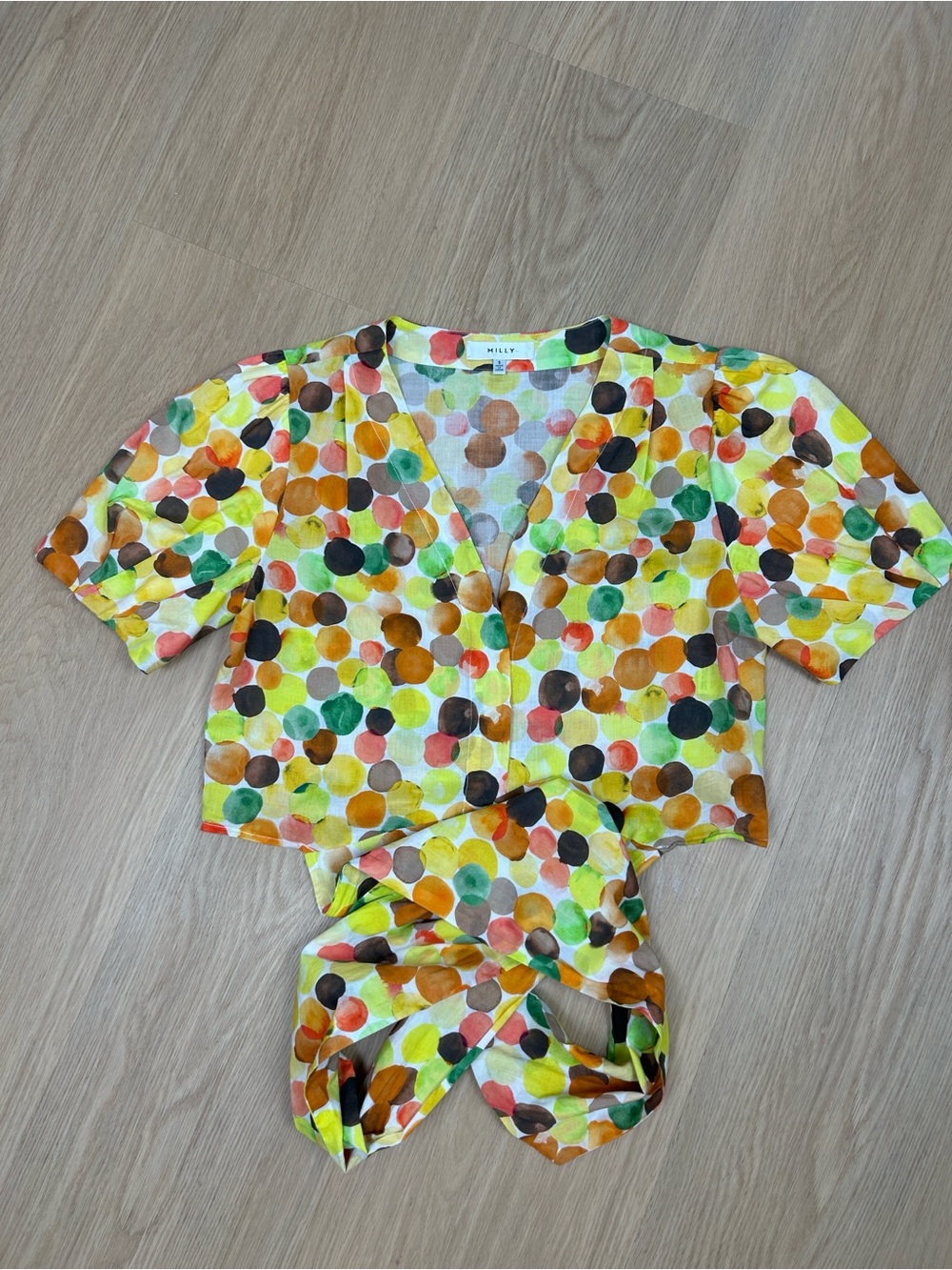 Milly Wrap Top S
